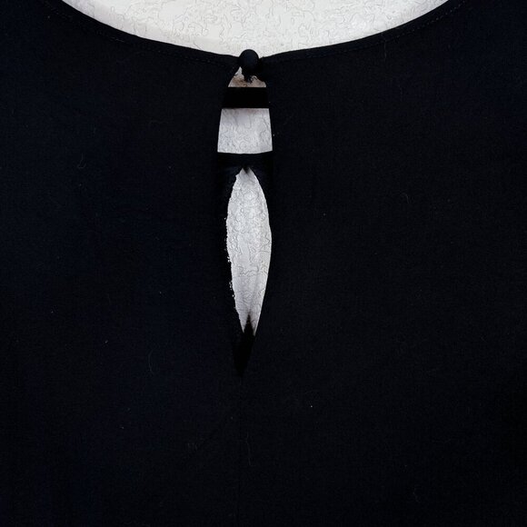 Torrid Tiered Challis Lace Boho Chic Prairie Tunic Ruffled Midi Sz 1 - NWOT - Picture 5 of 10